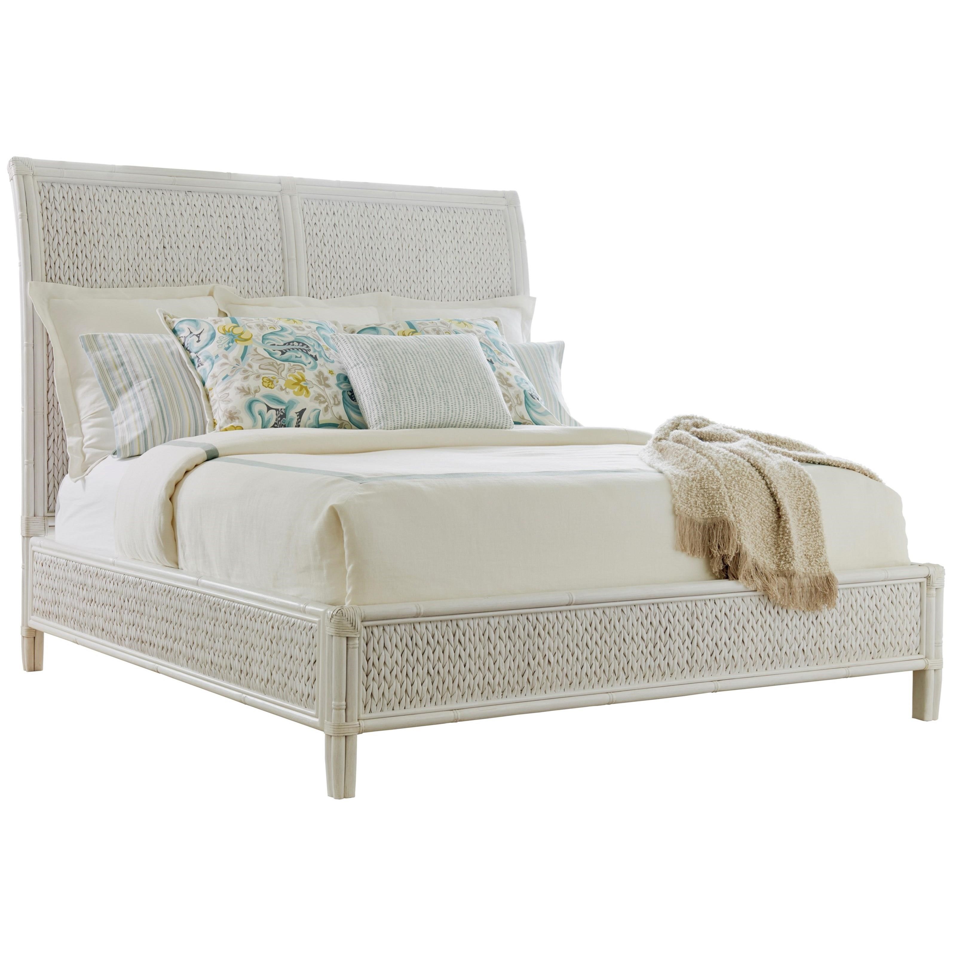 Tommy Bahama Home Ocean Breeze 570133C Queen Siesta Key Woven Bed with